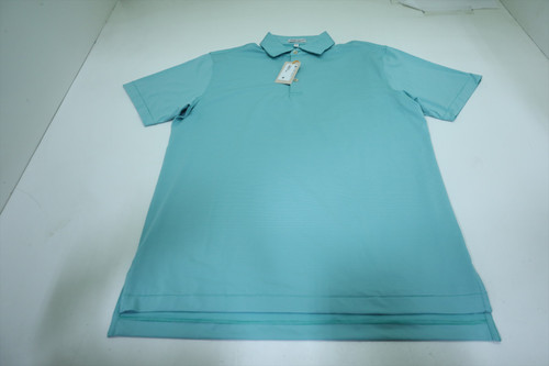 Peter Millar Golf Solid Polo  Mens Size  Medium MEA Regular  New INV12729316