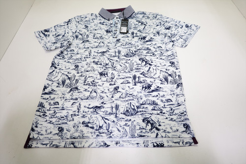 Greyson Golf Utah Landscape Polo Mens Size Medium Arctic New INV12643118 Greyson Golf Utah Landscape Polo Mens Size Medium Arctic New INV12643118