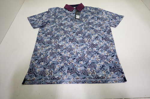 Greyson Golf Desert Floral Polo Mens Size Medium Bonneville New INV12664417