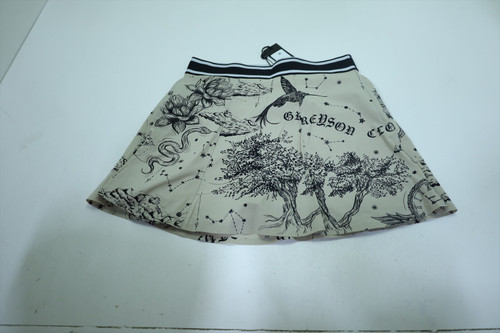 New Greyson Golf Moon Diamond Phoenix Flare Skorts Womens Small Sand INV12693330 New Greyson Golf Moon Diamond Phoenix Flare Skorts Womens Small Sand INV12693330