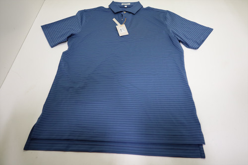 Peter Millar Golf Solid Polo Mens Size Medium BLHZE Regular New INV12613436 Peter Millar Golf Solid Polo Mens Size Medium BLHZE Regular New INV12613436