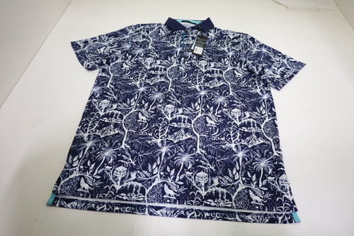 Greyson Golf Pura Vida Polo Mens Size Medium Maltese Blue New INV12642857 Greyson Golf Pura Vida Polo Mens Size Medium Maltese Blue New INV12642857