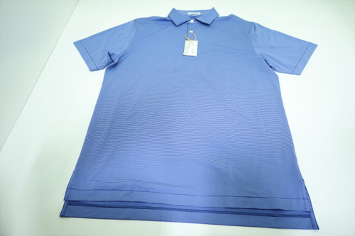Peter Millar Golf Solid Polo Mens Size Medium SPORT NAVY New INV12729448 Peter Millar Golf Solid Polo Mens Size Medium SPORT NAVY New INV12729448