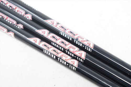 3) Accra iSeries Tour 110i X-STIFF 110g 3pc Wedge Shaft Set 34.5