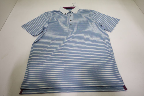 Greyson Torrey Polo Mens Size Medium Bonneville/Arctic Regular New INV12710950 Greyson Torrey Polo Mens Size Medium Bonneville/Arctic Regular New INV12710950