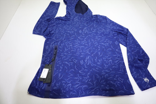 Greyson Den of Thieves Printed Cokato Hoodie Pullover Mens Medium Blue New Greyson Den of Thieves Printed Cokato Hoodie Pullover Mens Medium Blue New