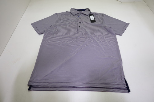 Greyson Saranac Polo Mens Size Medium Hyacinth/Arctic Regular New INV12694876 Greyson Saranac Polo Mens Size Medium Hyacinth/Arctic Regular New INV12694876