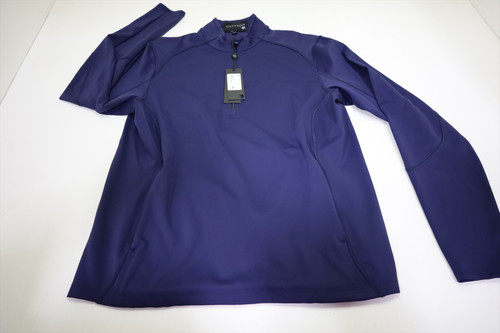 Greyson Golf Gratiot 1/4 Zip Pullover Mens Size Medium Maltese Blue Regular New Greyson Golf Gratiot 1/4 Zip Pullover Mens Size Medium Maltese Blue Regular New