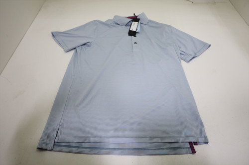 Greyson Saranac Polo Mens Size Medium Bonneville/Arctic Regular New INV12643115 Greyson Saranac Polo Mens Size Medium Bonneville/Arctic Regular New INV12643115