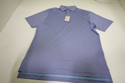 Peter Millar Pattern Polo Mens Size Medium COTTAGE BLUE Regular New INV12629012 Peter Millar Pattern Polo Mens Size Medium COTTAGE BLUE Regular New INV12629012