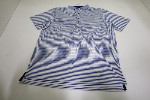 Greyson Hancock Stripe Polo Mens Size Medium Maltese Blue New INV12703876 Greyson Hancock Stripe Polo Mens Size Medium Maltese Blue New INV12703876
