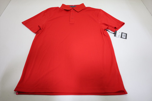 G/Fore Golf Solid Polo  Mens Size  Medium LAVA Regular  New INV12720840