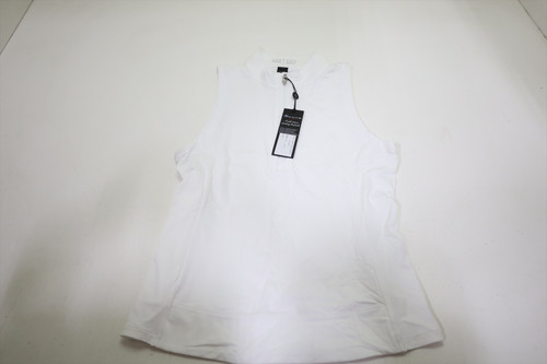 New Greyson Sleeveless Halley II Polo Womens Small Arctic INV12669081 New Greyson Sleeveless Halley II Polo Womens Small Arctic INV12669081