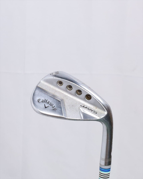 Callaway Jaws Full Toe Chrome Wedge 56°-12 Dynamic Gold Spinner 12839760 Fair Callaway Jaws Full Toe Chrome Wedge 56°-12 Dynamic Gold Spinner 12839760 Fair