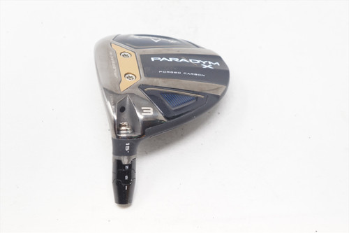 Callaway Paradym X 15* #3 Fairway Wood Club Head Only Inv12819405 Lefty Lh Callaway Paradym X 15* #3 Fairway Wood Club Head Only Inv12819405 Lefty Lh