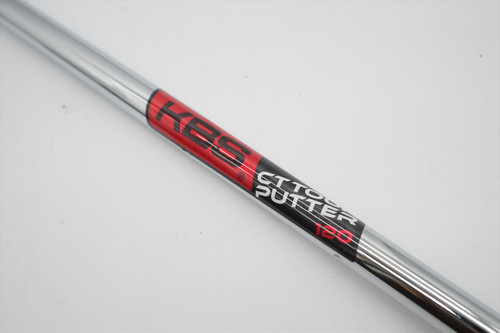 Uncut KBS CT Tour 120 Chrome 124g 38" Straight Stepless Putter Shaft .355 O.D. Uncut KBS CT Tour 120 Chrome 124g 38" Straight Stepless Putter Shaft .355 O.D.