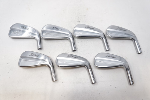 New Titleist 2023 T100 4-Pw Iron Set Club Head Only In Plastic 1274214 New Titleist 2023 T100 4-Pw Iron Set Club Head Only In Plastic 1274214