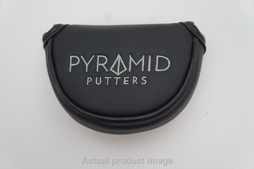 Pyramid Putters Black Half Mallet Putter Headcover Good HA14-11-21