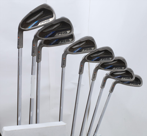 Ping G30 Orange Dot Iron Set 4-Pw, Gw Regular Cfs 65 12821559 Good Left Hand Lh