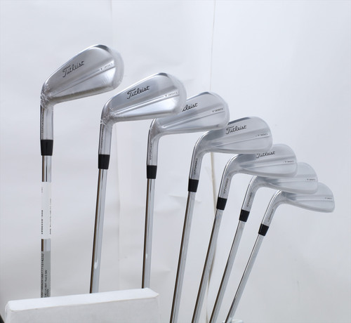 Titleist T350 4G Iron Set 5-Pw, Gw Stiff Amt Red Steel 12803820 Left Hand Lh Titleist T350 4G Iron Set 5-Pw, Gw Stiff Amt Red Steel 12803820 Left Hand Lh