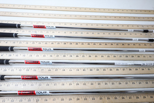 Kbs C-Taper 105G Regular 34.5-37.75 Iron Shaft Set Pulls 6Pc .355 1101123 Kbs C-Taper 105G Regular 34.5-37.75 Iron Shaft Set Pulls 6Pc .355 1101123
