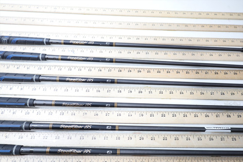 Aerotech Steelfiber I95 Private Reserve Stiff 33.25-34 Iron Shaft Set Pulls 6Pc Aerotech Steelfiber I95 Private Reserve Stiff 33.25-34 Iron Shaft Set Pulls 6Pc