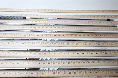 True Temper Amt Tour White S300 Stiff 34-37.25 Iron Shaft Pulls 7Pc .355  00899