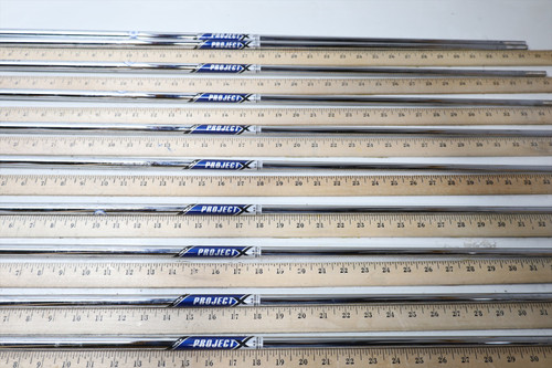 Project X Rifle 6.0 Stiff 34.5-38.75 Iron Shaft Set Pulls 10Pc .355  1101262