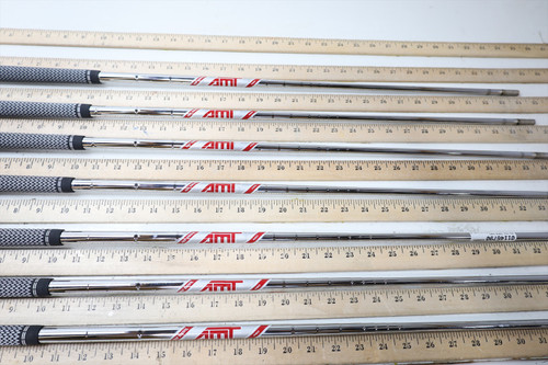 True Temper Amt Red Regular 34-37 Iron Shaft Set Pulls 7Pc .355 1146790 True Temper Amt Red Regular 34-37 Iron Shaft Set Pulls 7Pc .355 1146790