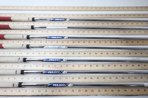 Project X Rifle 5.5 Regular 34.75-37.5 Iron Shaft Set Pulls 7Pc .355 1101258 Project X Rifle 5.5 Regular 34.75-37.5 Iron Shaft Set Pulls 7Pc .355 1101258