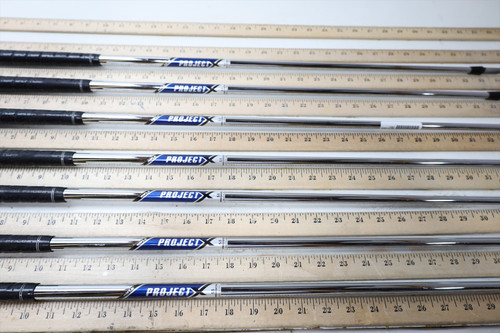 Project X Rifle 5.5 Regular 34.25-37.25 Iron Shaft Set Pulls 7Pc .355 1146907 Project X Rifle 5.5 Regular 34.25-37.25 Iron Shaft Set Pulls 7Pc .355 1146907