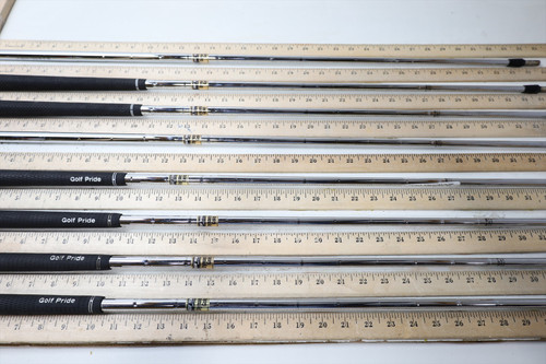 True Temper Dynamic Gold S300 Stiff 35-38.25 Iron Shaft Set Pulls 8Pc .355 1191