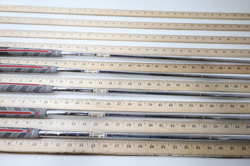 True Temper Dynamic Gold Amt Stiff 36.5-39 Iron Shaft Set Pulls 5Pc .355 1100893 True Temper Dynamic Gold Amt Stiff 36.5-39 Iron Shaft Set Pulls 5Pc .355 1100893
