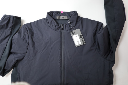 G/Fore THE MAVERICK HYBRID STRETCH Jacket Mens Size Medium ONYX