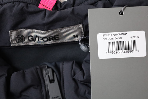 G/FORE 黒ジャケット Mサイズ G/Fore THE MAVERICK HYBRID STRETCH Jacket Mens Size Medium ONYX