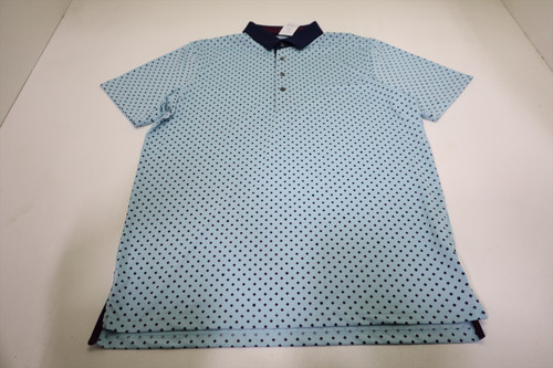Greyson Golf G Squared Polo  Mens Size  Medium Topaz Regular  New INV12710948 Greyson Golf G Squared Polo  Mens Size  Medium Topaz Regular  New INV12710948