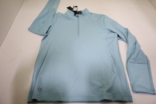Greyson Golf Sequoia 1/4 Zip Pullover Mens Size Medium Topaz New INV12669300 Greyson Golf Sequoia 1/4 Zip Pullover Mens Size Medium Topaz New INV12669300