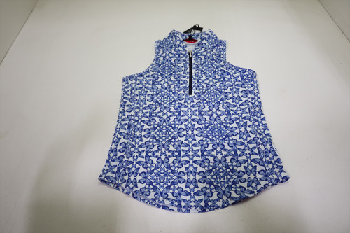 Greyson Blue Migration Vesta Mock  Polo Womens Size Small Arctic INV12679497 Greyson Blue Migration Vesta Mock  Polo Womens Size Small Arctic INV12679497