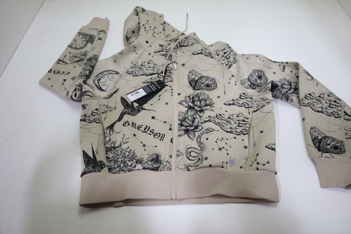 Greyson Moon Diamond Kristina Hoodie Jacket Womens Small Sand INV12689770 Greyson Moon Diamond Kristina Hoodie Jacket Womens Small Sand INV12689770