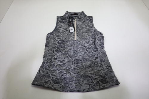 Greyson Wolf Scales Jacquard Polo Womens Small Sand Multi INV12691031 Greyson Wolf Scales Jacquard Polo Womens Small Sand Multi INV12691031