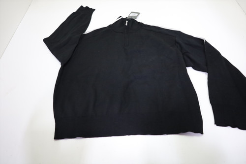 G/Fore MERINO WOOL CONTRAST Sweater Womens Size Small ONYX INV12726274