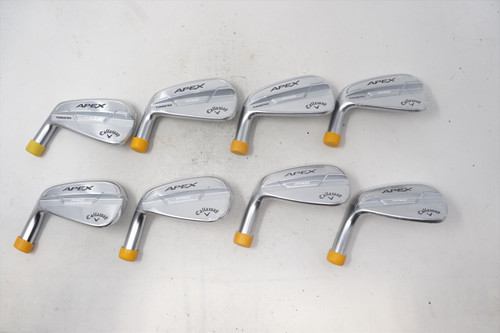 New LH Callaway Apex Pro 2021 #4-Pw, Aw Iron Set Club Head Only Inv12907370 New LH Callaway Apex Pro 2021 #4-Pw, Aw Iron Set Club Head Only Inv12907370
