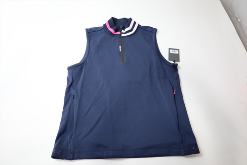 G/Fore Golf 1/4 Zip Vest  Mens Size  Medium ATLN Regular  New INV12796628