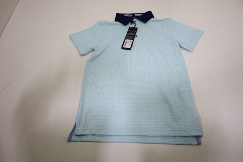 Greyson Golf Youth Pixel G Polo  Boys Size  Small Viper Regular  New INV12685266