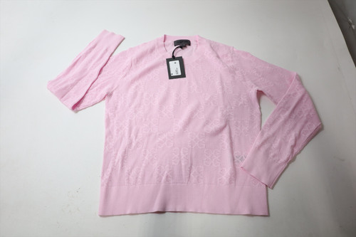 G/FORE Golf  Sweater  Womens Size  Small BLUSH Crewneck  Par INV12778649