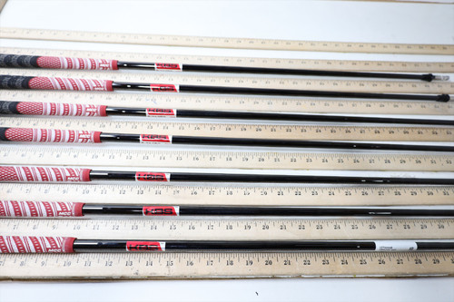 Kbs $-Taper Black Gloss 120G Stiff 34.75-38 Iron Shaft Set Pulls 7Pc .355 744448