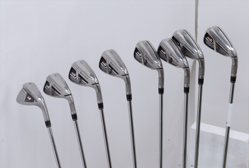 Taylormade M6 Iron Set 4-Pw, Aw Stiff Flex Fst Kbs Max 85 Steel 12970369 Good