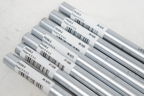 New Project X Io 6.5 X-Stiff 115g #4-Pw Steel Iron Shaft Set Uncut 