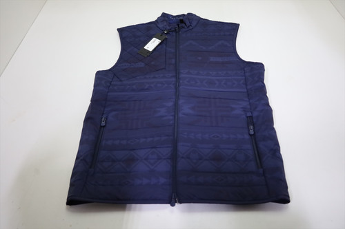 GREYSON Ghost Wolf Printed Yukon X lite Vest Mens Medium Blue INV12720569