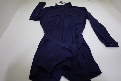 Greyson Evren Short Junpsuit Dress Womens Size Small Midnight Sky INV12591341